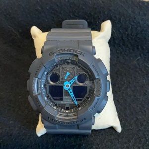 Men’s G-Shock - Grey with light blue hands